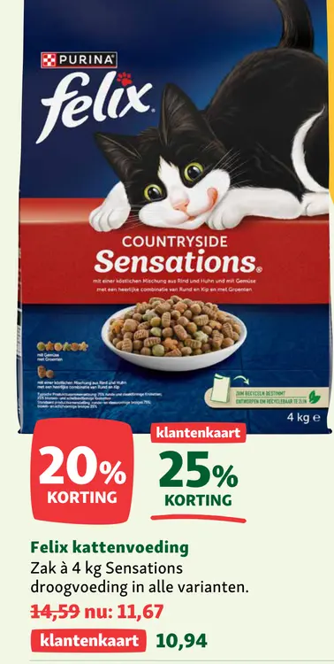 Aanbieding: Felix Kattenvoeding