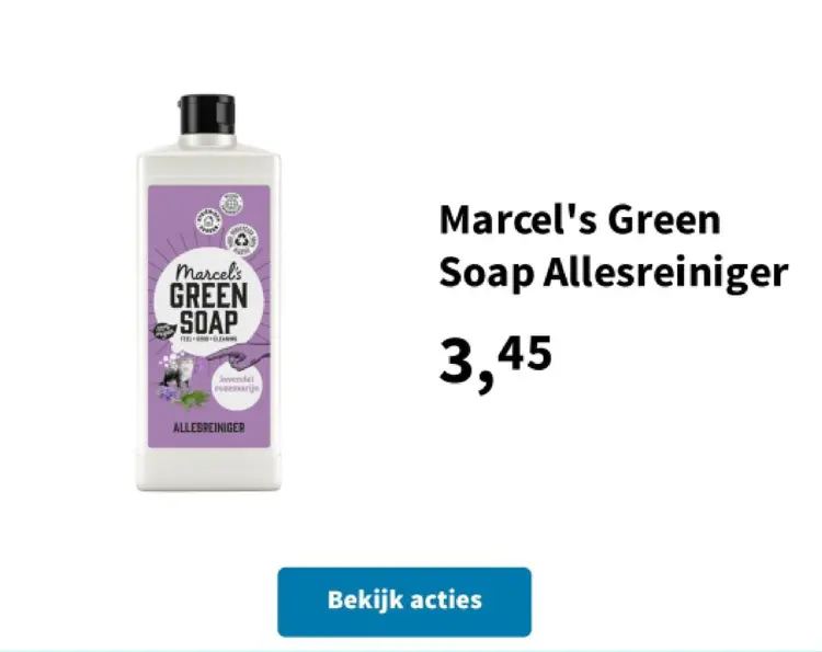 Promotie: Green Soap Allesreiniger