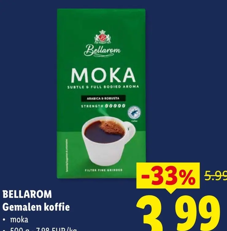 Promotie: Gemalen koffie