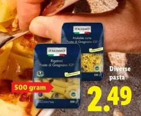 Aanbieding: Diverse pasta