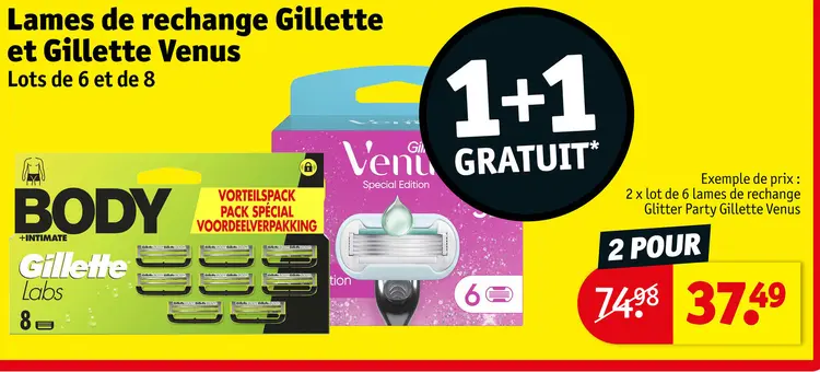 Offre: Lames de rechange