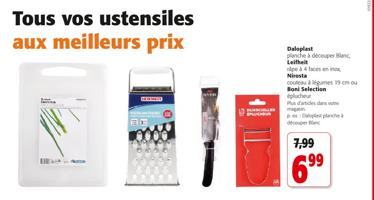 Offre: éplucheur