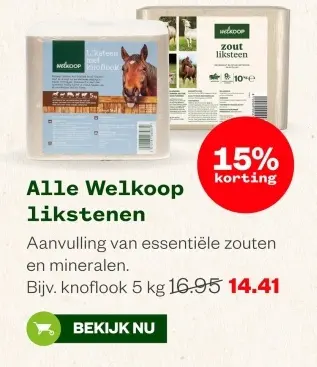 Aanbieding: Alle Welkoop likstenen