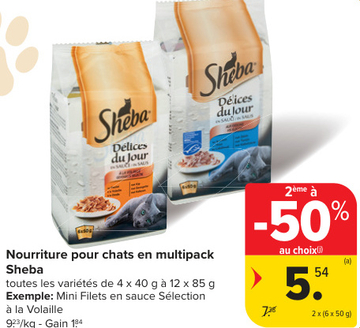 Offre: Nourriture pour chats en multipack Mini Filet