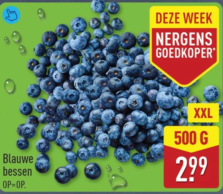 Aanbieding: Blauwe bessen