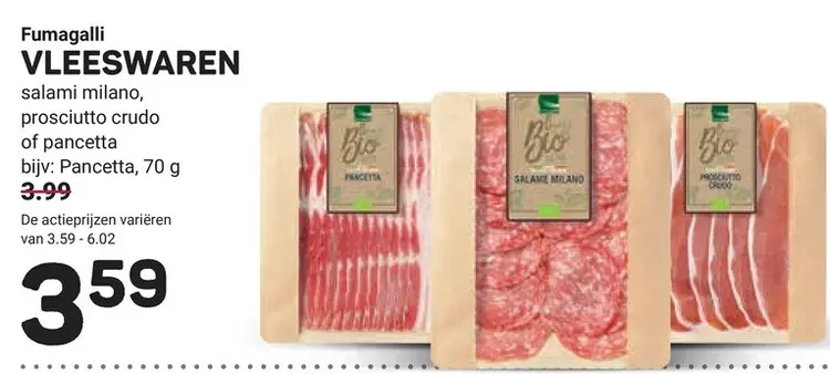 Aanbieding: Vleeswaren