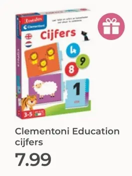 Aanbieding: Clementoni Education cijfers