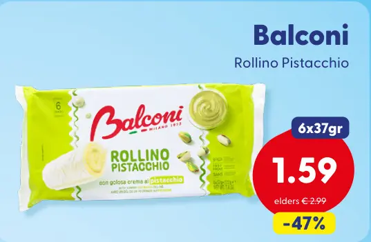 Aanbieding: Rollino Pistacchio