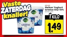Aanbieding: Yoghurt Griekse Stijl 10%