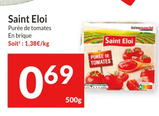 Offre: Purée de tomates