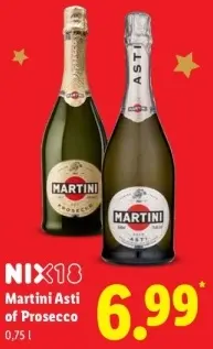 Aanbieding: Martini Asti of Prosecco