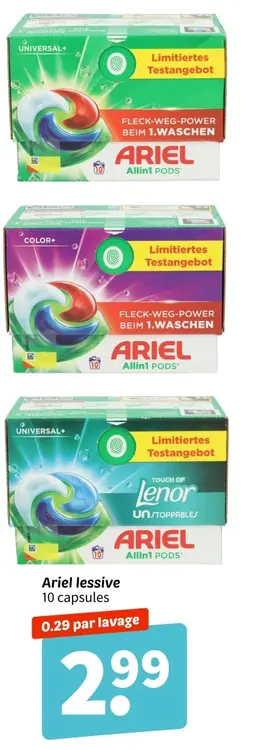 Offre: Lessive