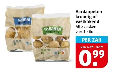 Aanbieding: Aardappelen