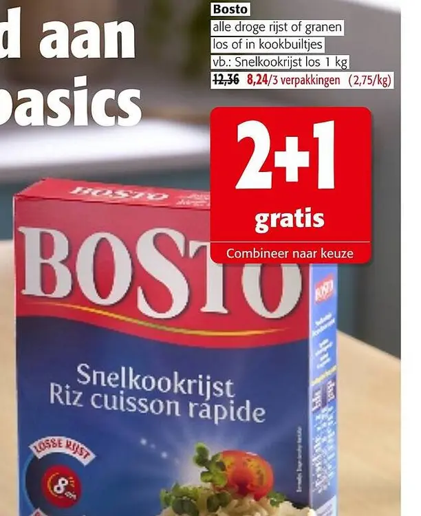 Promotie: Snelkookrijst