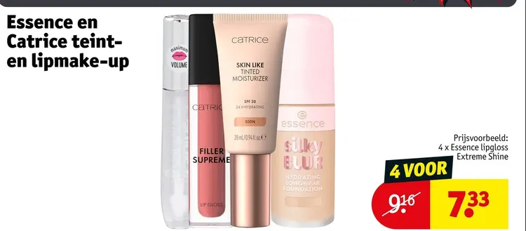 Promotie: Essence lipgloss Extreme Shine