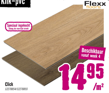 Aanbieding: Klik-pvc