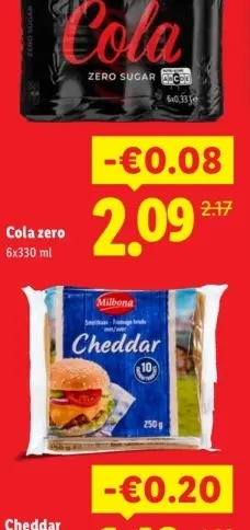 Aanbieding: Cola zero