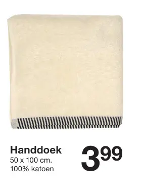Aanbieding: Handdoek