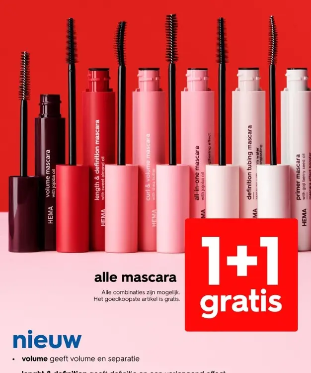 Aanbieding: alle mascara