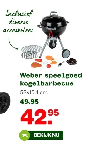 Aanbieding: Speelgoed kogelbarbecue