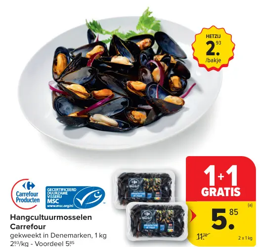 Promotie: Hangcultuurmosselen
