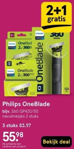 Aanbieding: OneBlade