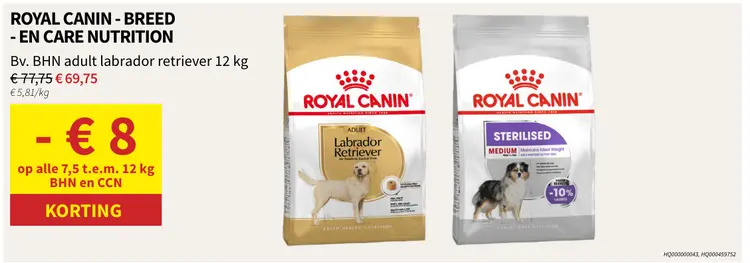 Promotie: Breed- en Care Nutrition