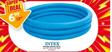 Offre: Piscine cristal blue