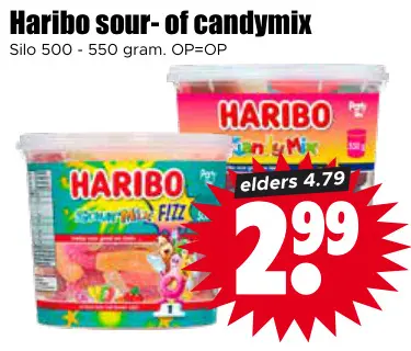Aanbieding: Sour- of candymix