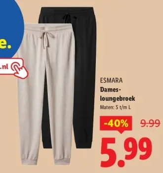 Aanbieding: Dames-loungebroek