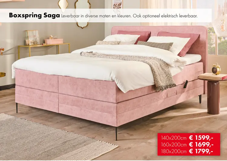 Aanbieding: Saga boxspring