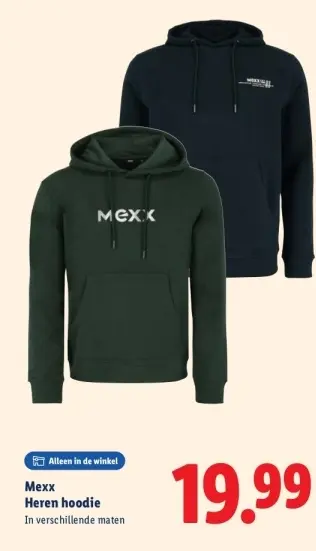 Aanbieding: Heren hoodie
