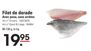 Offre: Filet de dorade