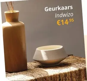 Promotie: Geurkaars Indwizo