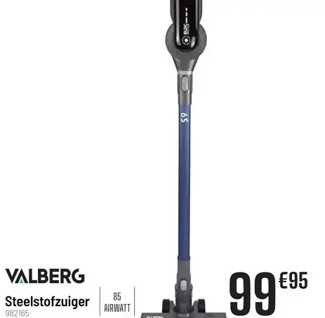Promotie: Steelstofzuiger