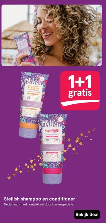 Aanbieding: Steilish shampoo en conditioner