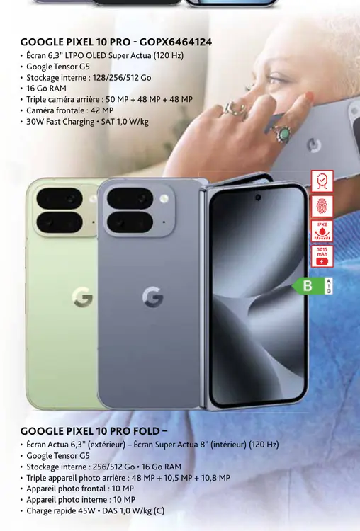 Offre: Google pixel 10 pro