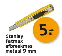 Aanbieding: Fatmax afbreekmes metaal 9 mm