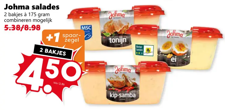 Aanbieding: Johma salades