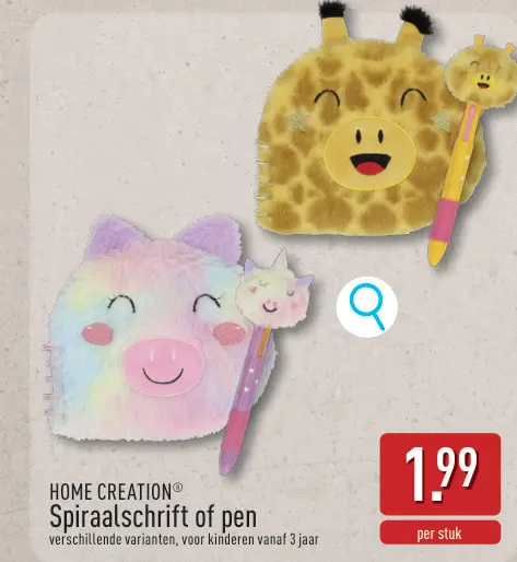 Promotie: Spiraalschrift of pen