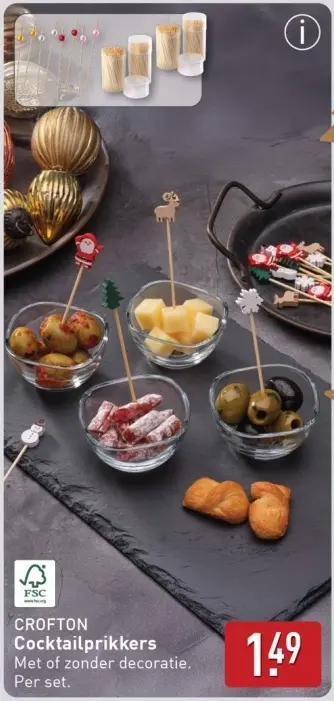 Aanbieding: Cocktailprikkers