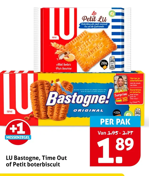 Aanbieding: Bastogne, Time Out of Petit boterbiscuit