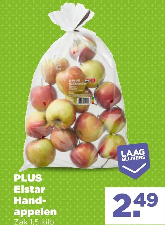 Aanbieding: PLUS Elstar Handappelen