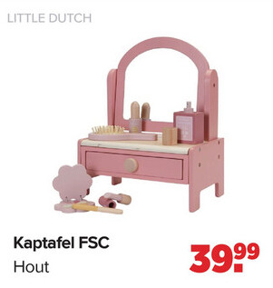 Aanbieding: Little Dutch Kaptafel FSC