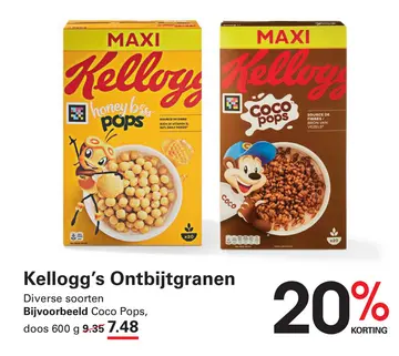 Aanbieding: Kellogg's Ontbijtgranen
