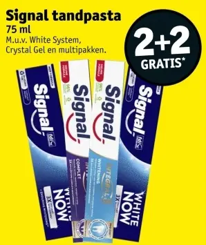 Promotie: Tandpasta