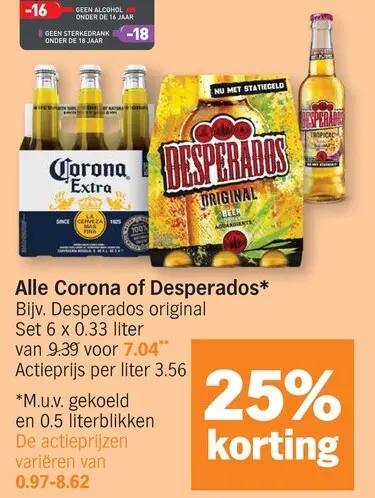 Promotie: Corona of Desperados