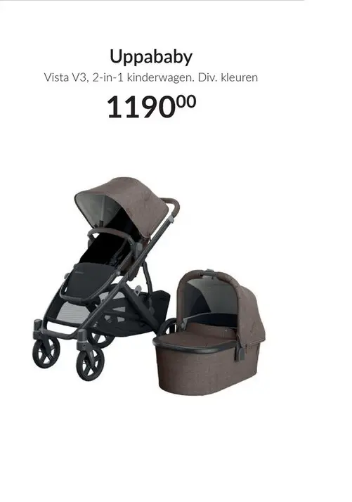 Aanbieding: Vista V3, 2-in-1 kinderwagen