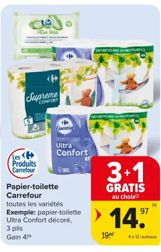 Offre: Papier-toilette