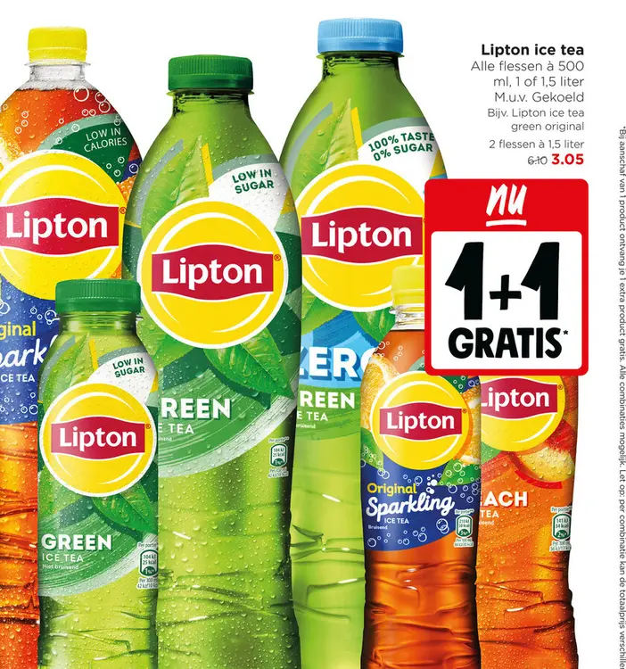 Aanbieding: Lipton ice tea